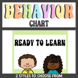 Retro Classroom Decor | Behavior Chart Leadership Themed