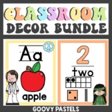 Retro Classroom Decor Bundle | Groovy Decor Bundle