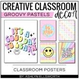 Retro Classroom Decor Posters - Bulletin Board