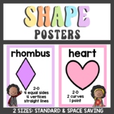 Retro Classroom Decor | Shaper Posters 2d and 3d