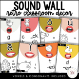 Retro Classroom Decor | Sound Wall