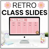 Retro Classroom Google Slides Templates