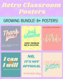 Retro Classroom Posters for Upper Elementary/Middle School