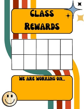 Classroom rewards tracker