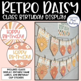 Retro Daisy Birthday Display