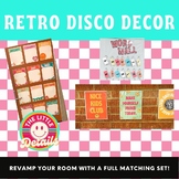 Retro Disco Classroom Management & Decor Bundle