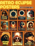Retro Eclipse Posters for the Classroom