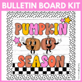 Retro Fall Bulletin Board Kit | Pumpkin Season November Cl