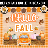Retro Fall Bulletin Board Set: Groovy Hello Fall Classroom