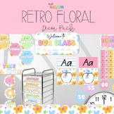 Retro Floral Classroom Decor Pack