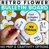 Retro Flower Back to School Bulletin Board Kit Goal Settin