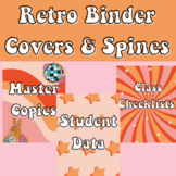 Retro/Groovy Binder Covers & Spines