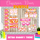 Retro Groovy Classroom Decor Bundle