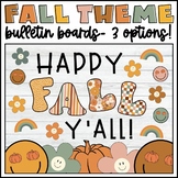 Retro Groovy Fall Bulletin Board | Pumpkin Bulletin Board