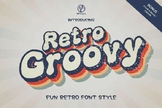 Retro Groovy Font