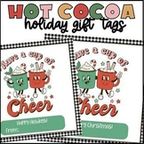 Retro Hot Cocoa Christmas/Holiday Gift Tags
