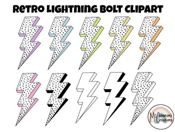 lightening bolt clipart
