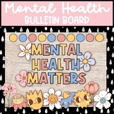 Mental Health Awareness Bulletin Board and Mindfulness Door Decor