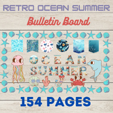 Retro Ocean Summer Bulletin Board Kit | Classroom  Door De