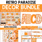 Retro Paradise Summer Bulletin Board Decor Bundle