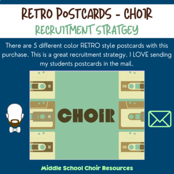 Preview of Retro Postcards Choir Edition