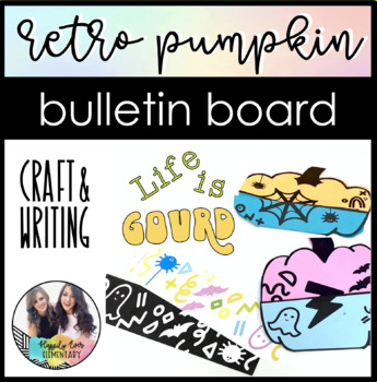 Preview of Retro Pumpkin | Life is GOURD | Hello GOURDgeous | Craft and Writing