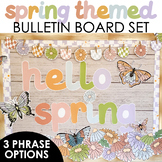 March Bulletin Board or Door Display Set - Spring 