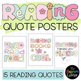 Retro Style Reading Quote Posters