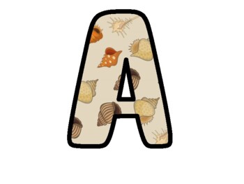 Preview of Retro Summer Bulletin Board Letters, Alphabet Posters,  Classroom Décor #231