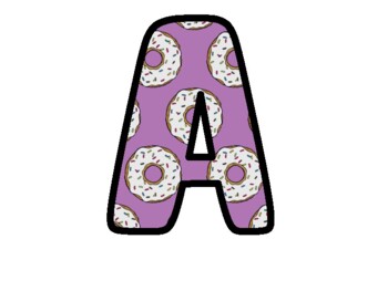 Preview of Retro Summer Bulletin Board Letters, Alphabet Posters,  Classroom Décor #265