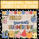 Retro Sweet Summertime Fruit Bulletin Board, Groovy May an