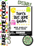 Retro Take Home Folder Cover (Editable)