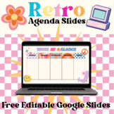 Retro Themed Agenda Slides