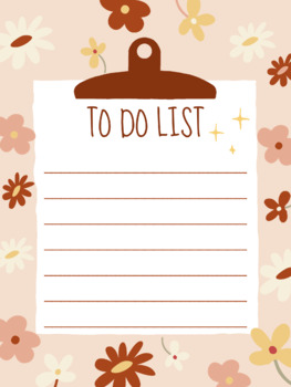 Preview of Retro To Do List