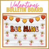 Retro Valentines Bulletin Board - "Bee Mine"