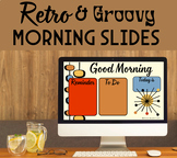 Retro and Groovy Morning Slides