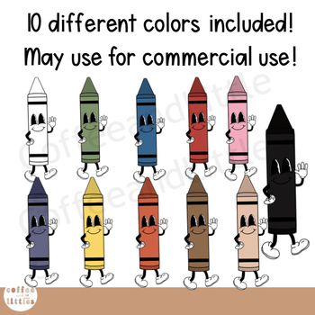 cartoon crayon clipart