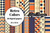 Retro digital papers