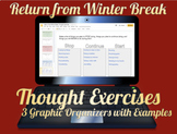 Return from 2022-2023 Winter Break- Thought Exercises for 