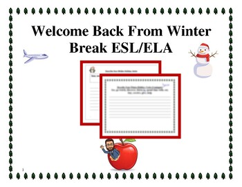 Preview of Return to School from Winter Break Bundle