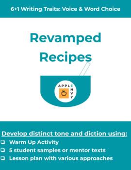 Preview of Revamped Recipes l Teaching Voice & Word Choice