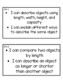 Reveal Kindergarten I Can Statements Unit 14