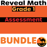 Reveal Math Grade 1 BUNDLE Assessment/Review Units 2-13 | 