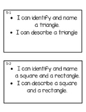 Reveal Math I Can Statements Unit 5 for Kindergarten