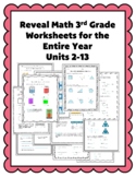 Reveal Math Practice - 3rd Grade Worksheets For Entire Yea