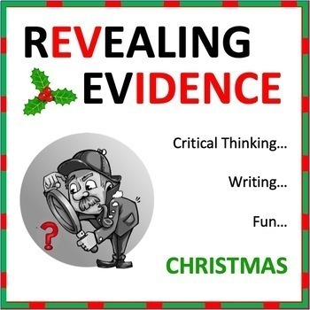 Preview of Revealing Evidence: Christmas Edition - an ELA party game