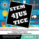 Revealing Hidden Figures | STEM 4 Justice Freebie | Teach 