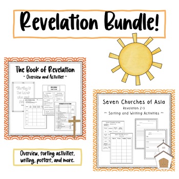 Preview of Revelation Activities Bundle