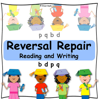 Preview of Letter Reversals b-d-p-q  Reading & Writing: Multisensory Interventions