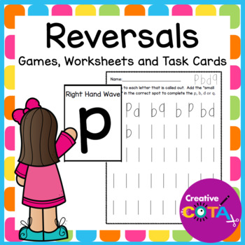 Preview of B and D Reversals & More Left Right Discrimination Worksheets & Activities